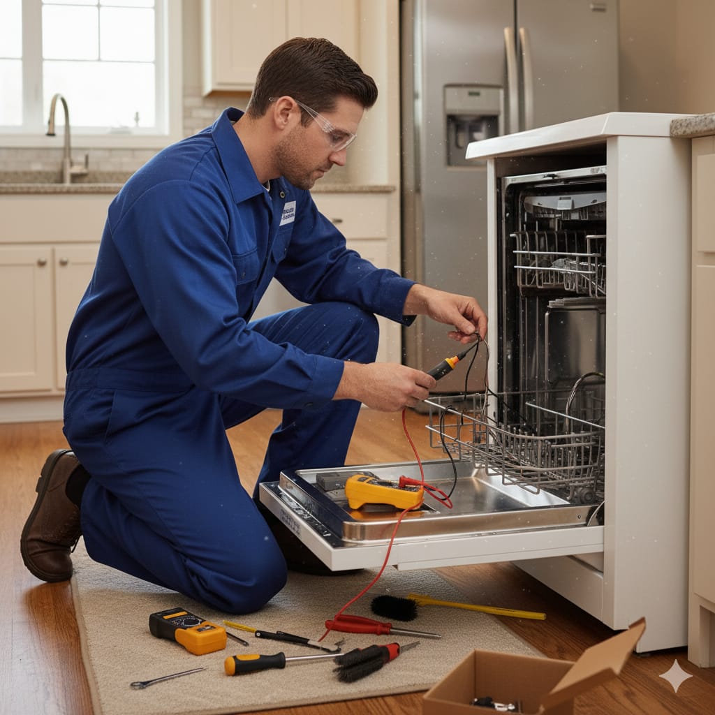 مركز صيانة غسالات الأطباق وستنجهاوس – دعم فني موثوق